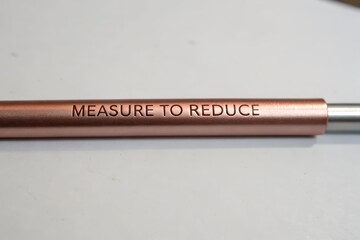 Steel Calibration Rod with 'Measure To Reduce' Engraving