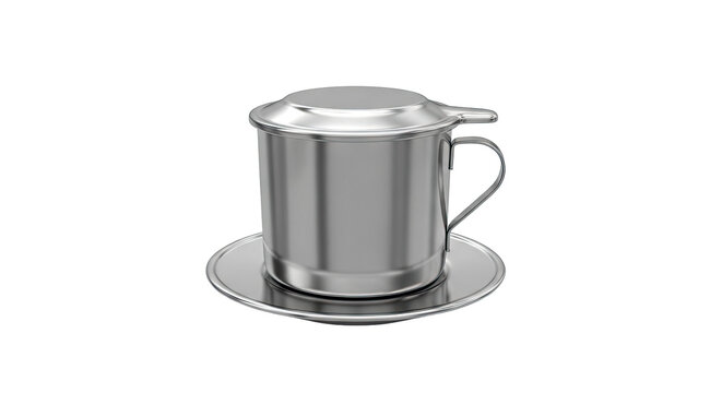 Vietnamese Coffee Filter (Phin) with Saucer