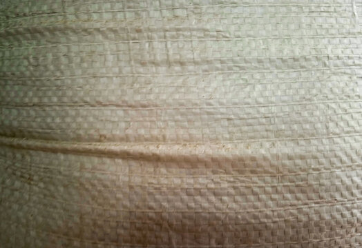 woven polypropylene sack can be used as a background 