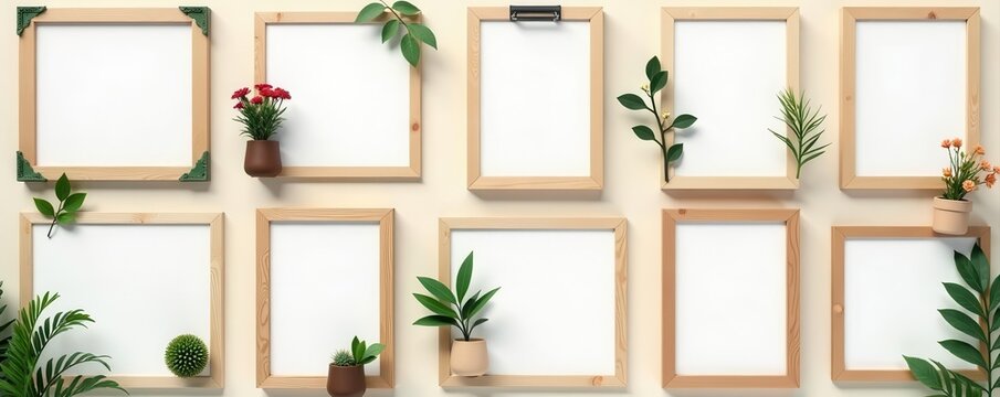 Huge bundle of blank college style photo frames Versatile vector graphics for your projects , element, design