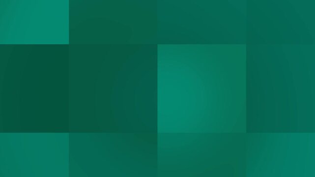 Dark green minimal geometric gradient animation in 4K abstract background.