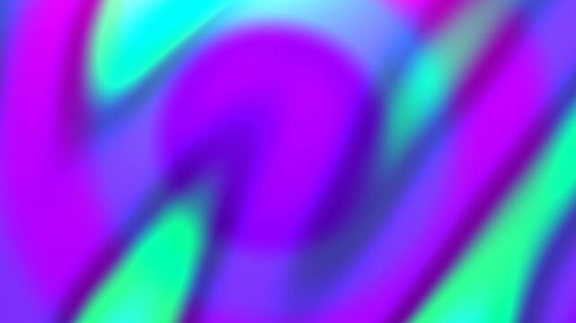 Neon gradient abstract digital animation in 4K futuristic background.