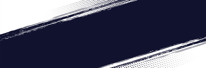 Abstract Black and White Halftone Background with Grunge Texture Distressed Polka Dot Pattern for Pop Art Retro Comic Style Design Element and Minimalist Backdrop © Sudiman