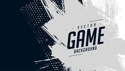 Naklejka premium abstract sporty game play background with splash effect