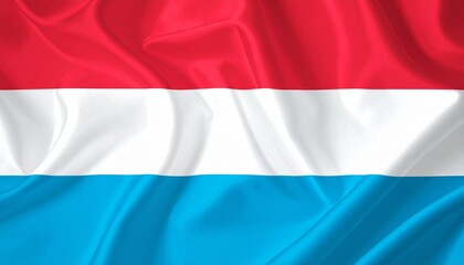 Fototapeta premium flag of Luxembourg