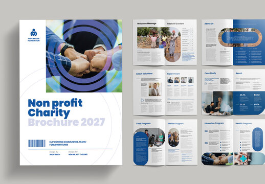 Charity Brochure Template