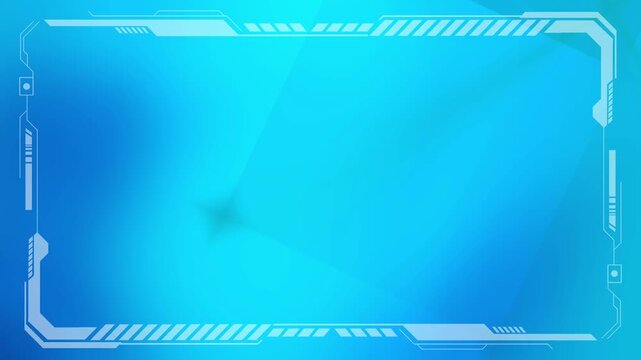 Light blue gradient abstract animation in 4K futuristic technology background.