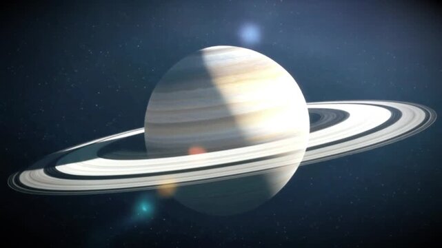Planet Saturn and the Cosmos 