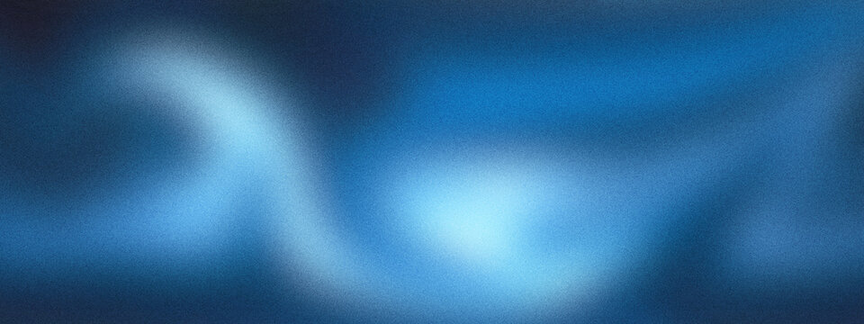 Abstract blue background with soft light waves, ethereal navy and cyan gradient texture, blurred smoke effect for corporate presentations and digital wallpaper