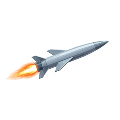 vector flat hypersonic missile glides through the air at high speed 002