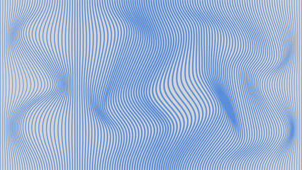 Abstract 3d wavy contour line background. Abstract blue wavy line background © gozira13