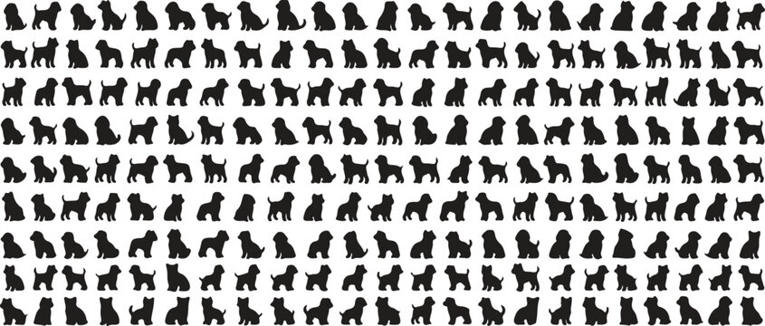 Black houndstooth pattern on white background textile design element