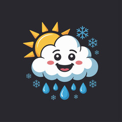Fototapeta premium weather icon
