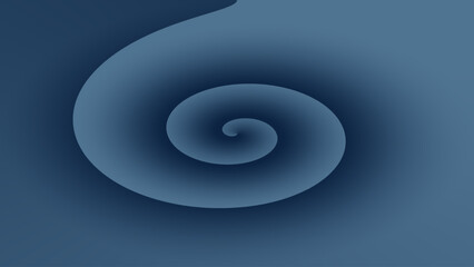 Abstract blue spiral geometric pattern illustration