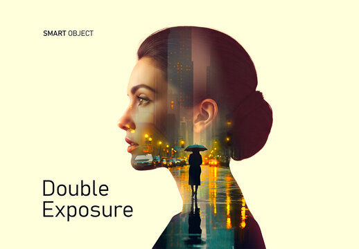 Double Exposure Photo Effect