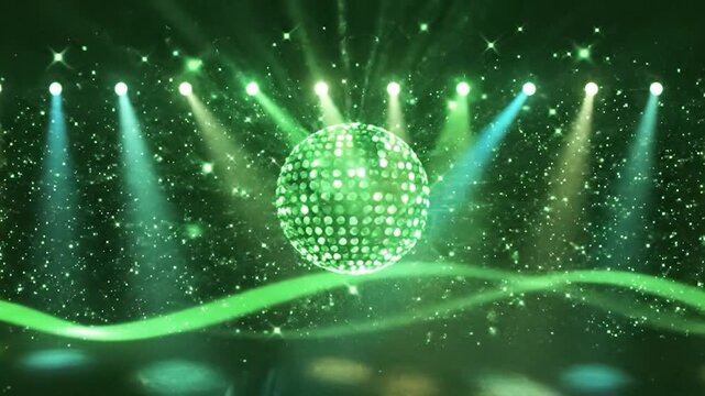 Disco Ball Stage Lights Glitter Sparkle