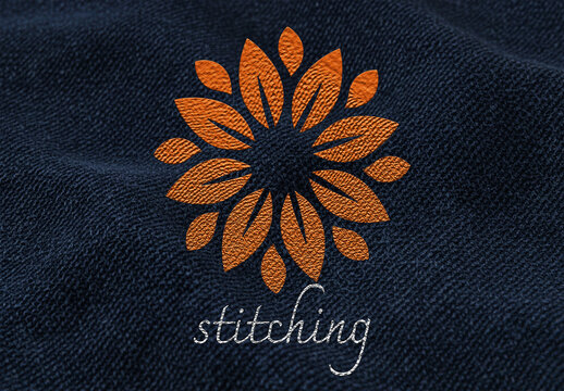 Stitching Embroidery Effect