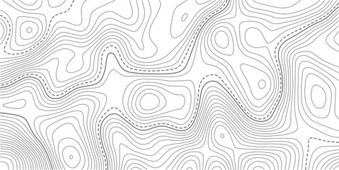 Topographic map patterns, topography line map. Vintage outdoors style. World map Template. Light topographic topo contour map background, geographic grid map.Abstract vector illustration. © MITA