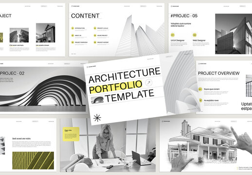 Architecture Portfolio Presentation Template