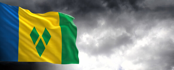 National Flag Saint Vincent And