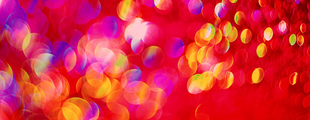 abstract background with colorful lights