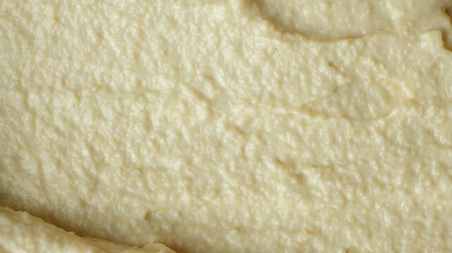 Hummus texture background for food menu with copy space.