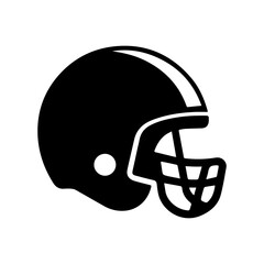 Fototapeta premium American Football Helmet Icon – Sports Symbol.