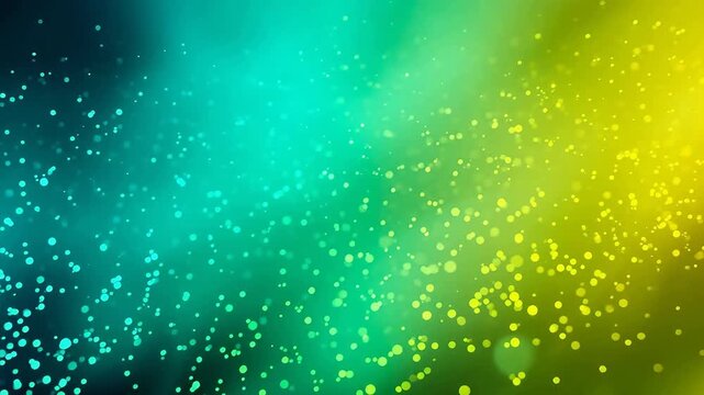 Abstract colorful light particles