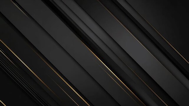 Elegant dark abstract background with diagonal lines and golden accents creating a sophisticated texture