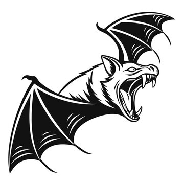 Vampire Teeth Bite Mark Symbol  Solid Black Vector (2) SVG Vector Illustration