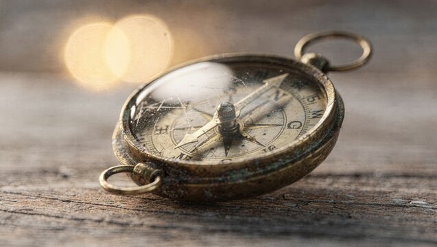 Ein alter Kompass - Symbolbild f&uuml;r Richtung