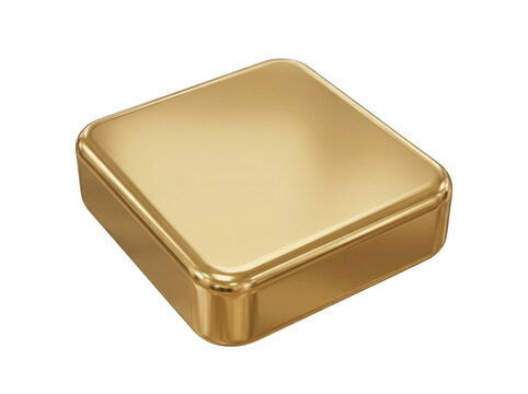 Gold on white background