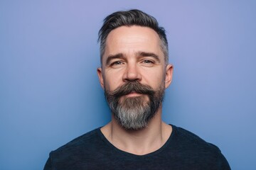 Fototapeta premium Professional Man Studio Portrait With Beard
