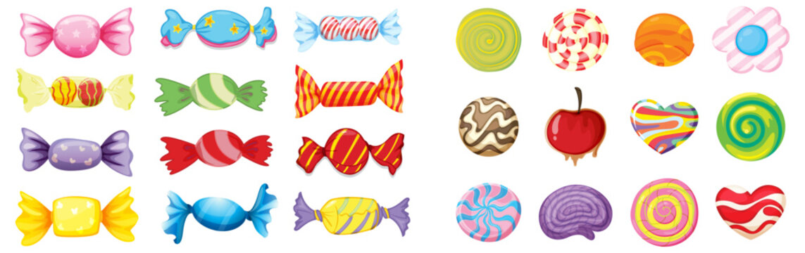 chocolate and candy icons