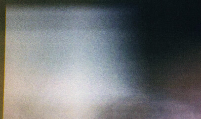 Noisy blue film frame with scratches, dust and grain