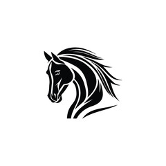 Fototapeta premium horse icon logo