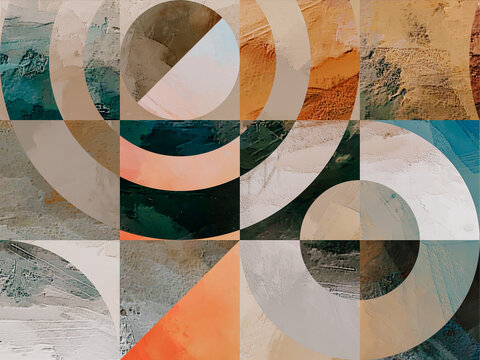 geometric pattern minimalist textured abstract background 3