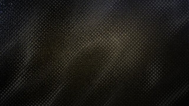 Abstract dark textured background with subtle sparkling glitter particles and soft golden light beams creating a luxurious and elegant atmosphere with a repeating diamond pattern perfect