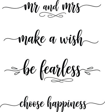 Inspirational quotes for a happy and fearless life together as mr and mrs
