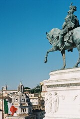 Fototapeta premium statue of king charles iv