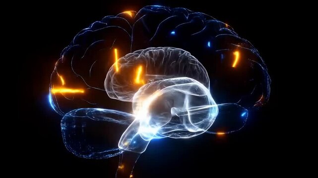 A Dynamic Visual Representation of the Brain's Neural Activity and Connectivity Highlighting Functions and Structures Through Vivid Light and Color Patterns