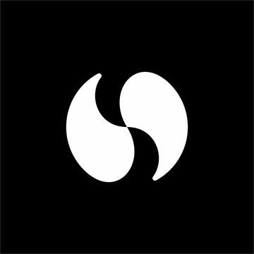 A unique, modern logo using parallel diagonal paths to form a deconstructed, high-tech S shape.
