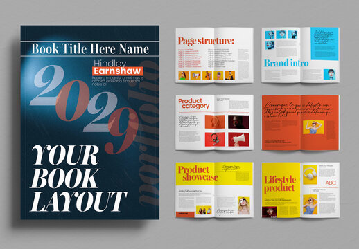 Modern Product Showcase Portfolio Magazine