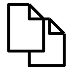 Obraz premium Modern document icons for business and organization