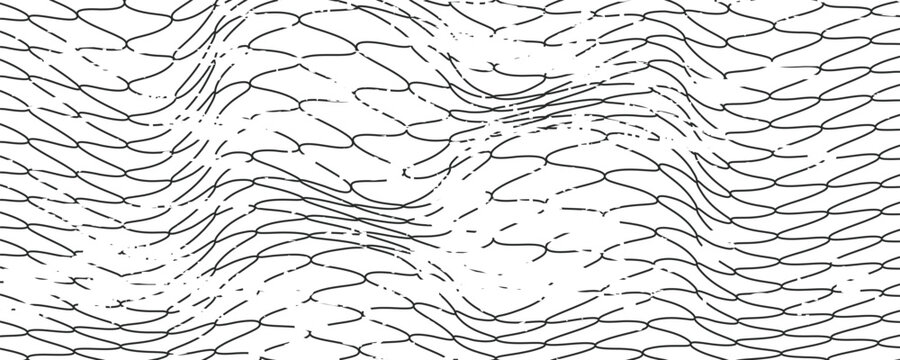 Black snake skin pattern isolated on white background  modern illustration eps 10