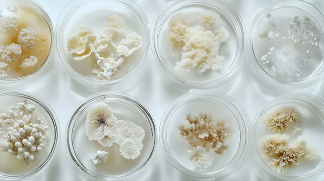 cosmetic cream in a glass