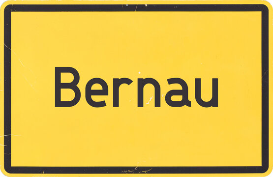 Ortsschild Bernau