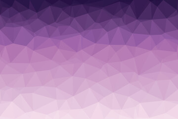 Obraz premium A stunning low poly pattern displays a beautiful gradient from deep violet to soft orchid pink hues