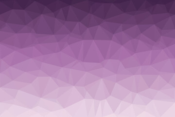 Obraz premium Elegant polygonal pattern displays a smooth gradient moving from rich deep purple to soft pale lavender