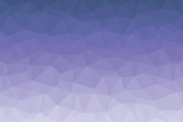Obraz premium Geometric polygons form a pleasing gradient from deep indigo to soft periwinkle blue